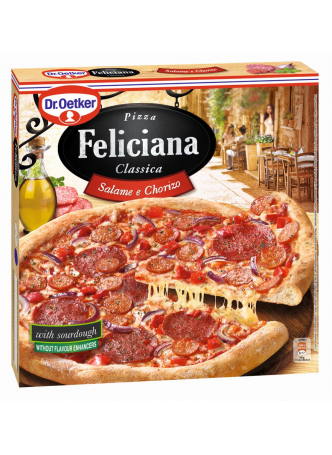 Пицца Dr.Oetker Feliciana салями и чорризо, 320г оптом