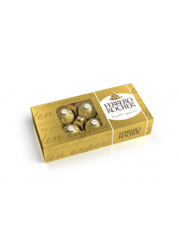 Шоколадные конфеты Ferrero Rocher пенал, 75г