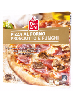 Пицца FINE LIFE ветчина и грибы, 355г