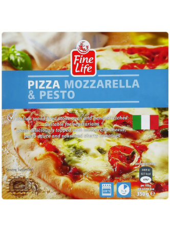 Пицца FINE LIFE Моцарелла и песто, 350 г оптом