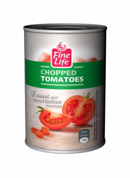Томаты резаные Fine Life в томатном соусе, 400г