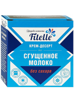 Крем-десерт Fitelle Сгущенное молоко, 100г