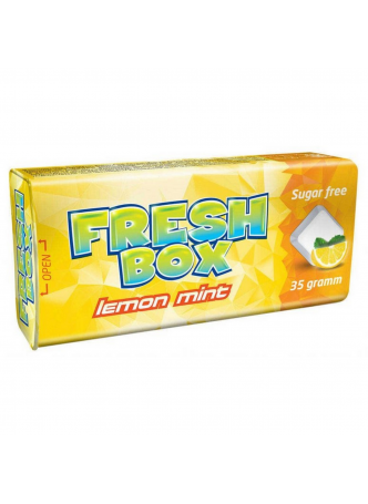 Драже FRESH BOX Lemon Mint, 35 г оптом