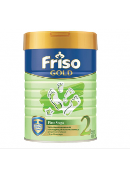 Молочная смесь Friso Gold 2 с пребиотиками с 6 месяцев, 800г
