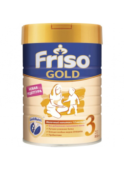 Смесь молочная сухая Friso Gold 3 LockNutri с 12 месяцев 800 г