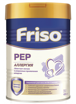 Заменитель грудного молока FRISO Pep, 400г