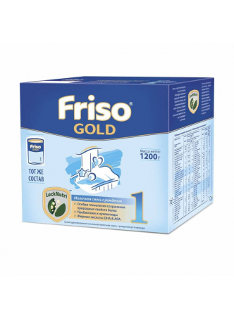 Смесь детская згм FRISO Gold LockNutri 1, 1200г оптом