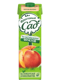 Нектар Фруктовый сад персиково-яблочный с мякотью, 1,45л
