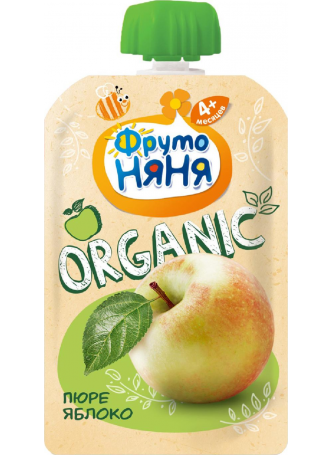 Пюре ФрутоНяня Organic с манго без сахара с 4 месяцев 90 г оптом