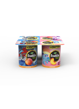 Продукт йогуртовый FRUTTIS персик 2%, 110г БЗМЖ оптом