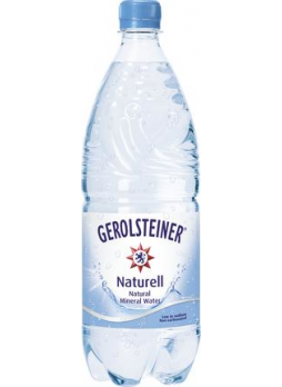 Минеральная вода GEROLSTEINER Naturell негазированная, 1 л