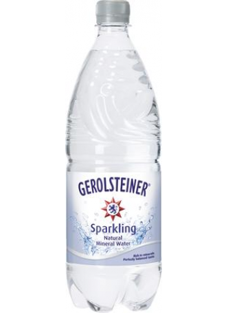 Вода минеральная GEROLSTEINER газированная, 1л оптом