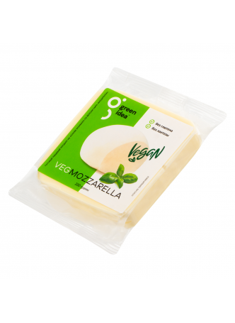 Продукт сырный GREEN IDEA моцарелла веган кусок, 200г оптом