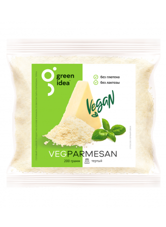 Сыр растительный Пармезан GREEN IDEA, 26%, 200 г оптом
