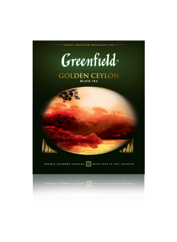 Greenfield Чай черный Golden Ceylon, 100x2г