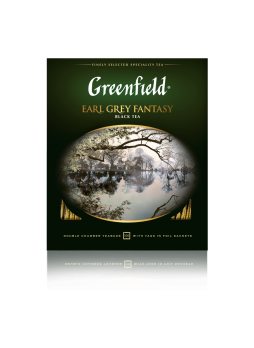 Greenfield Чай черный Earl Grey Fantasy, 100x2г