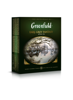 Greenfield Чай черный Earl Grey Fantasy, 100x2г