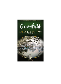 Greenfield Чай черный листовой Earl Grey Fantasy, 200г