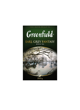 Greenfield Чай черный листовой Earl Grey Fantasy, 200г оптом