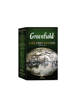 Greenfield Чай черный листовой Earl Grey Fantasy, 200г