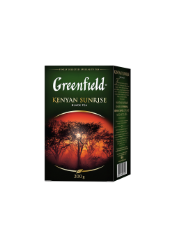 Greenfield Чай черный листовой Kenyan Sunrise, 200г