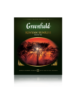 Greenfield Чай черный Kenyan Sunrise, 100x2г