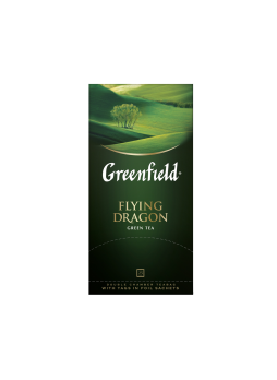 Greenfield Чай зеленый Flying Dragon, 25x2г