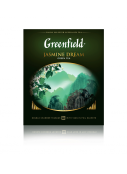 Greenfield Чай зеленый Jasmine Dream, 100x2г