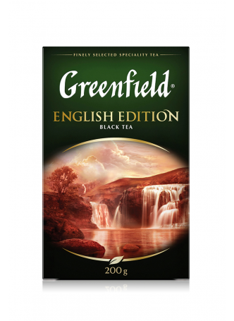 Greenfield Чай черный листовой English Edition, 200г