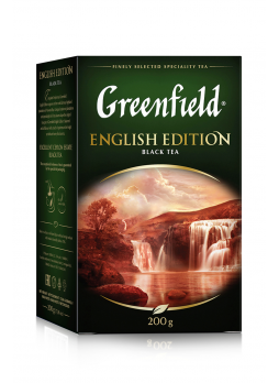 Greenfield Чай черный листовой English Edition, 200г