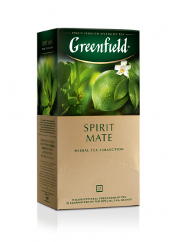 Greenfield Чайный напиток с ароматом лайма и грейпфрута Spirit Mate 25пак.