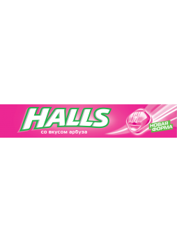 Леденцы HALLS со вкусом арбуза, 25г