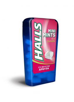 Конфеты HALLS Mini Mints арбуз, 12,5г