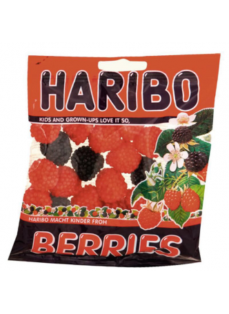 Мармелад HARIBO с ягодами, 100г оптом