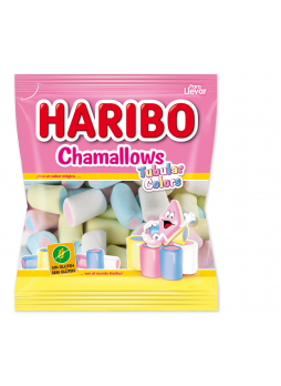 Конфеты зефирные HARIBO Chamallows Tubular, 90г