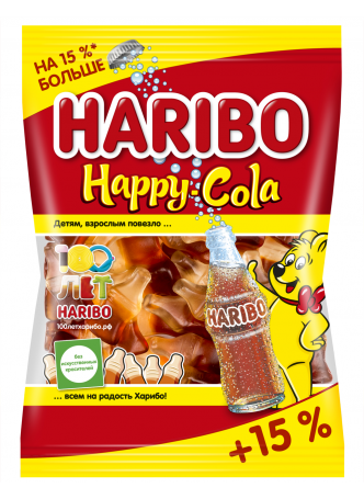 Мармелад жевательный HARIBO хэппи кола, 80г