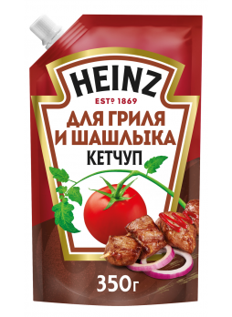 Heinz Кетчуп томатный для гриля/шашлыка 350г