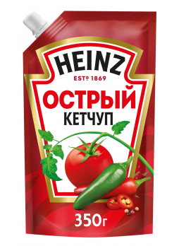 Heinz Кетчуп томатный острый 350г