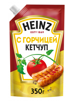 Кетчуп HEINZ с горчицей, 350г
