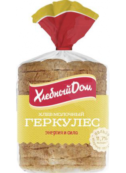 Хлеб геркулес молочный ХЛЕБНЫЙ ДОМ, 250г