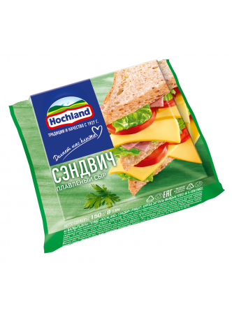 Сыр плавленый Hochland Сэндвич 150г оптом