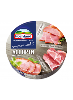 Сыр плавленый Hochland Ассорти Мясное 140г