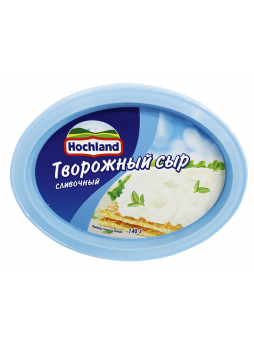 Сыр творожный Сливочный Hochland 60% 140г