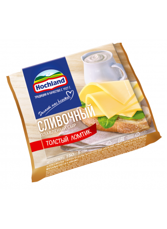 Сыр плавленый Hochland Сливочный 150г оптом