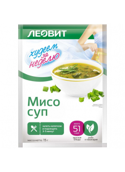 Мисо суп ХУДЕЕМ ЗА НЕДЕЛЮ 15-20 г