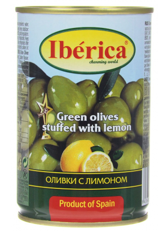 Оливки Iberica с лимоном, 300г оптом