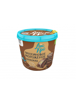 Мороженое протеиновое ICECRO Горький шоколад ведерко, 75г БЗМЖ