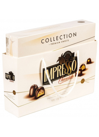 Конфеты IMPRESSO белый шоколад, 424 г оптом