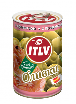 Оливки с креветкой ITLV, 314мл