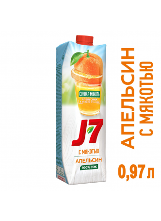 J7 Сок призма апельсиновый, 0,97л